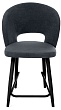 стул Мишель полубарный-мини нога черная 500 (Т177 графит)