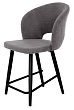 стул Мишель полубарный-мини нога черная 500 (Т180 светло-серый)
