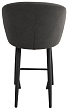 стул Коко полубарный нога черная 600 (Т190 горький шоколад)