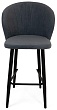 стул Коко барный нога черная 700 (Т177 графит)