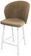 стул Коко полубарный нога белая 600 (Т184 кофе с молоком)