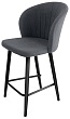 стул Коко полубарный нога черная 600 (Т177 графит)